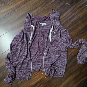 American Eagle Outfitters Burgundy Knit Top